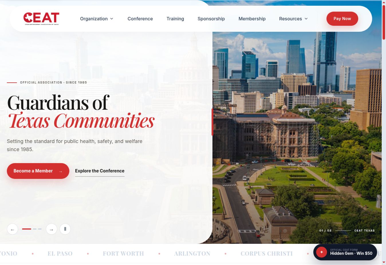 Code Enforcement Association of Texas website