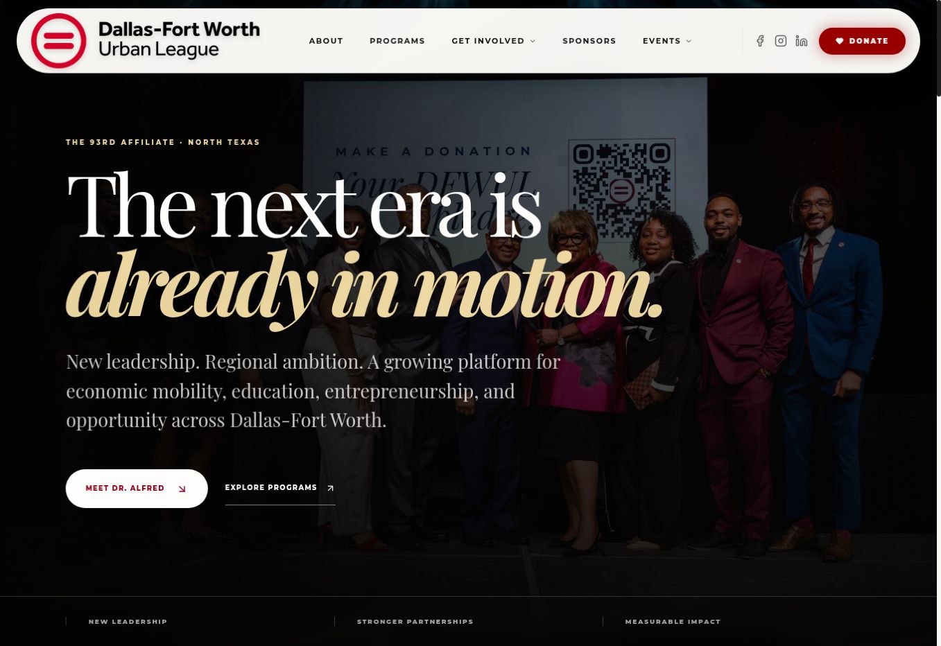 Dallas-Fort Worth Urban League website